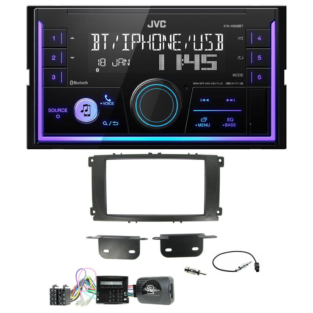 JVC KW-X850BT + CTKFD24 Ford KW-X850BT + CTKFD24