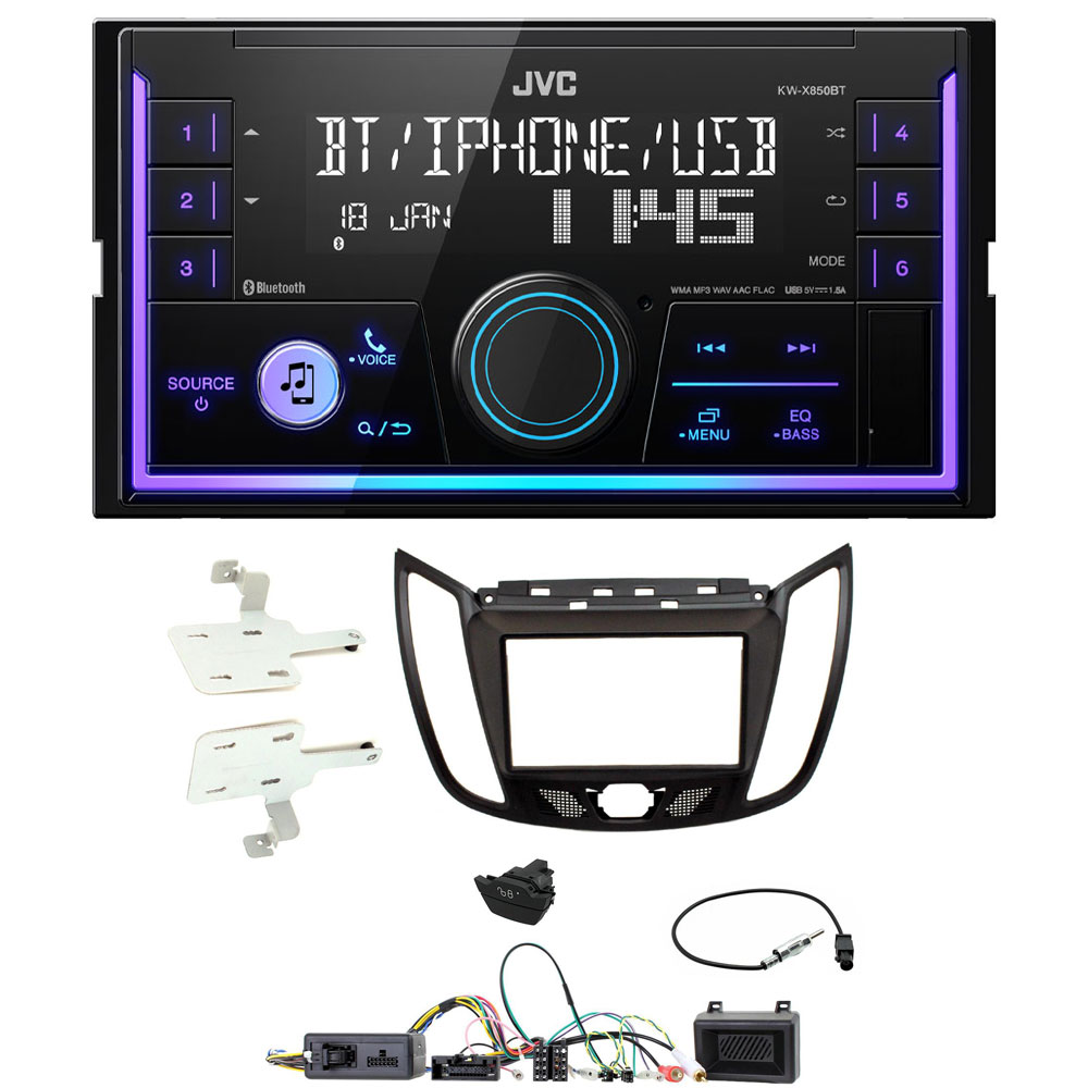 JVC KW-X850BT + CTKFD44C Ford KW-X850BT + CTKFD44C