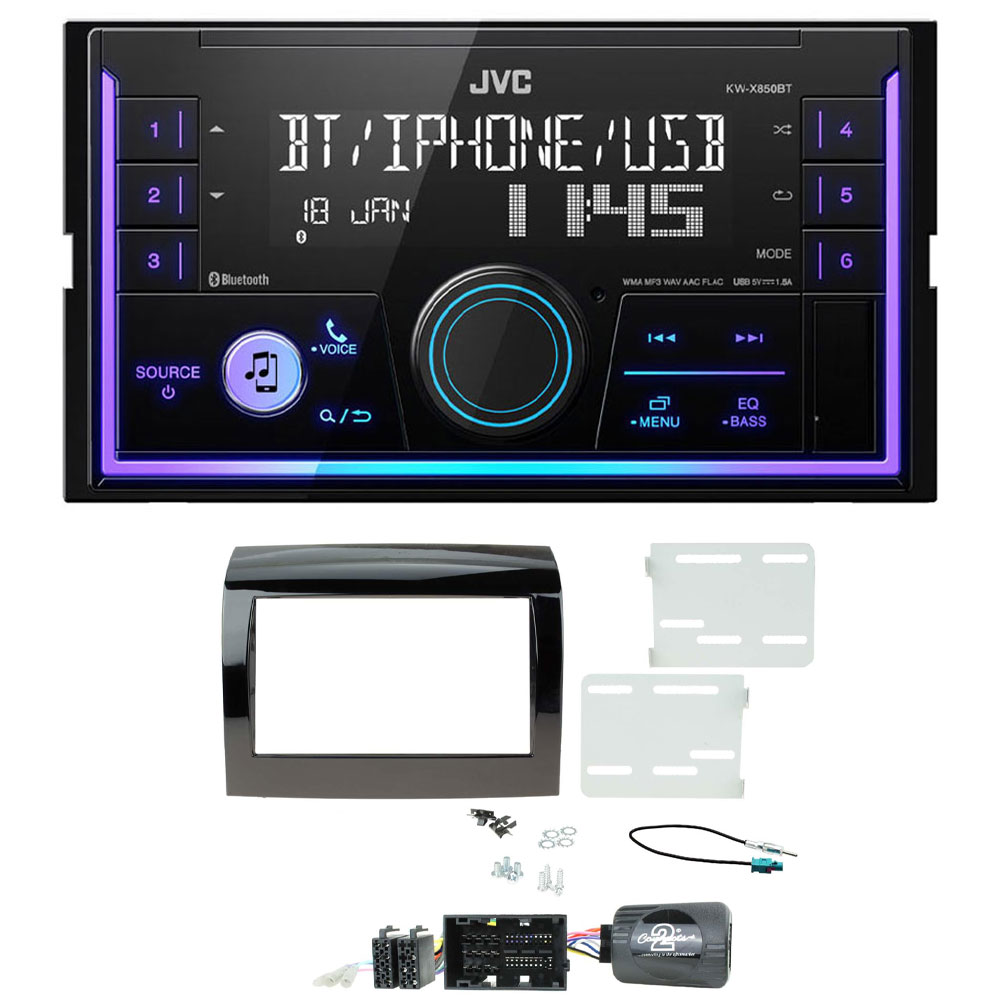 JVC KW-X850BT + CTKFT10 Fiat KW-X850BT + CTKFT10