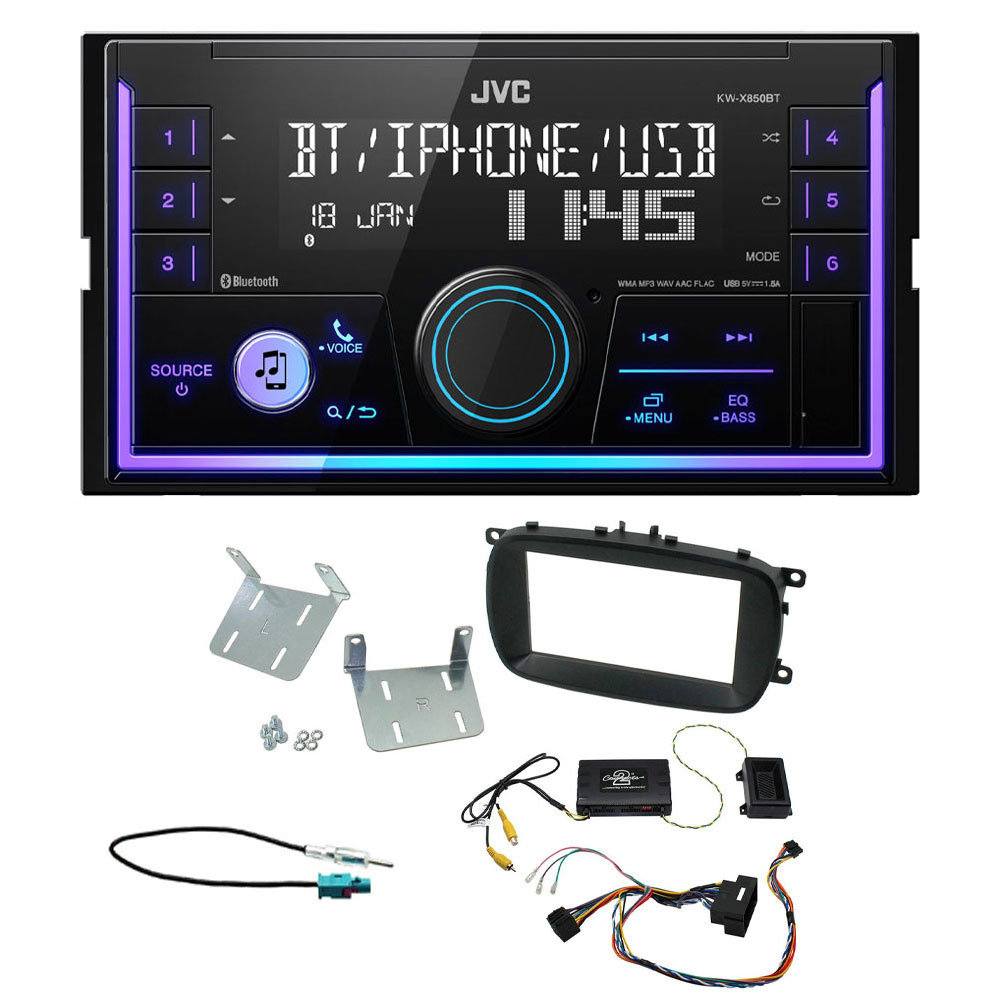 JVC KW-X850BT + CTKFT13 Fiat KW-X850BT + CTKFT13