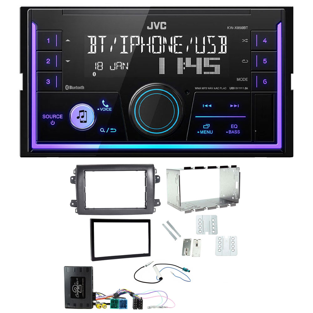 JVC KW-X850BT + CTKFT34 Fiat KW-X850BT + CTKFT34