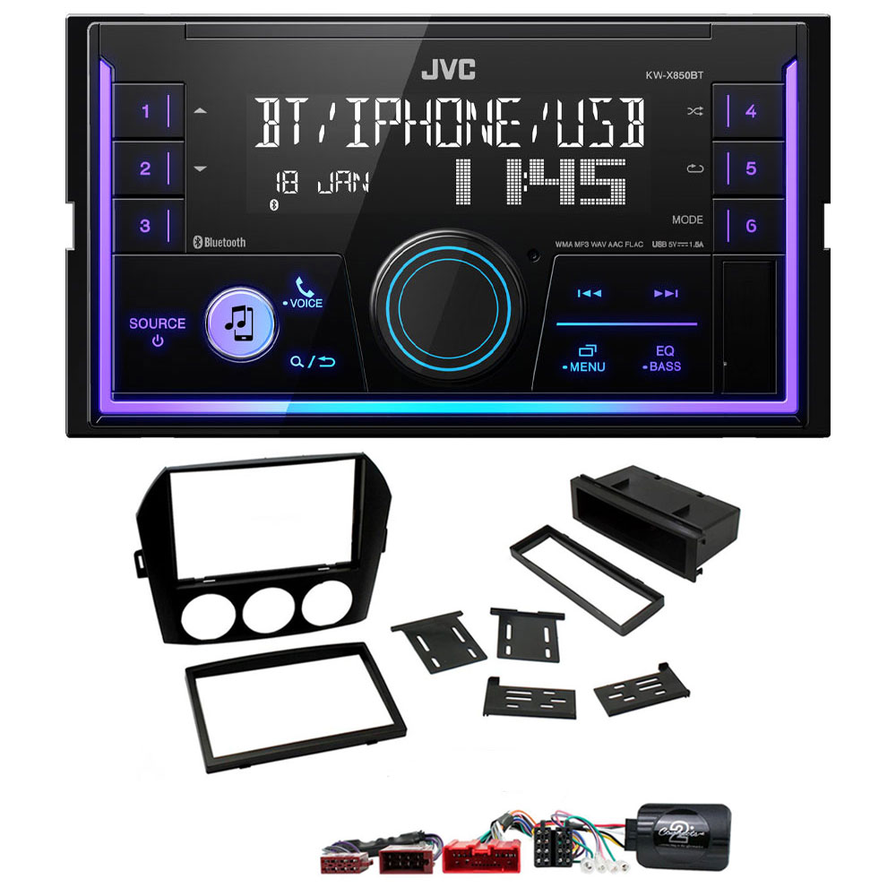 JVC KW-X850BT + CTKMZ02 Mazda KW-X850BT + CTKMZ02