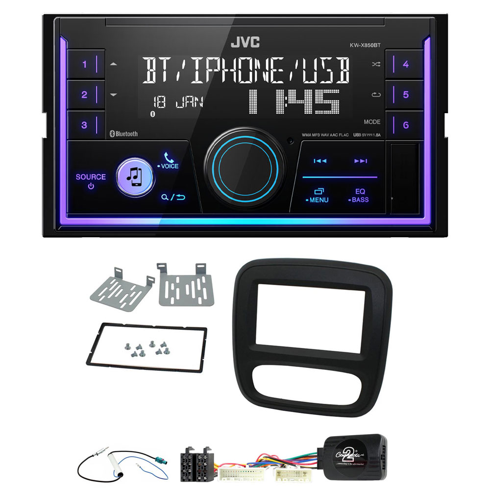 JVC KW-X850BT + CTKRT06 Renault KW-X850BT + CTKRT06
