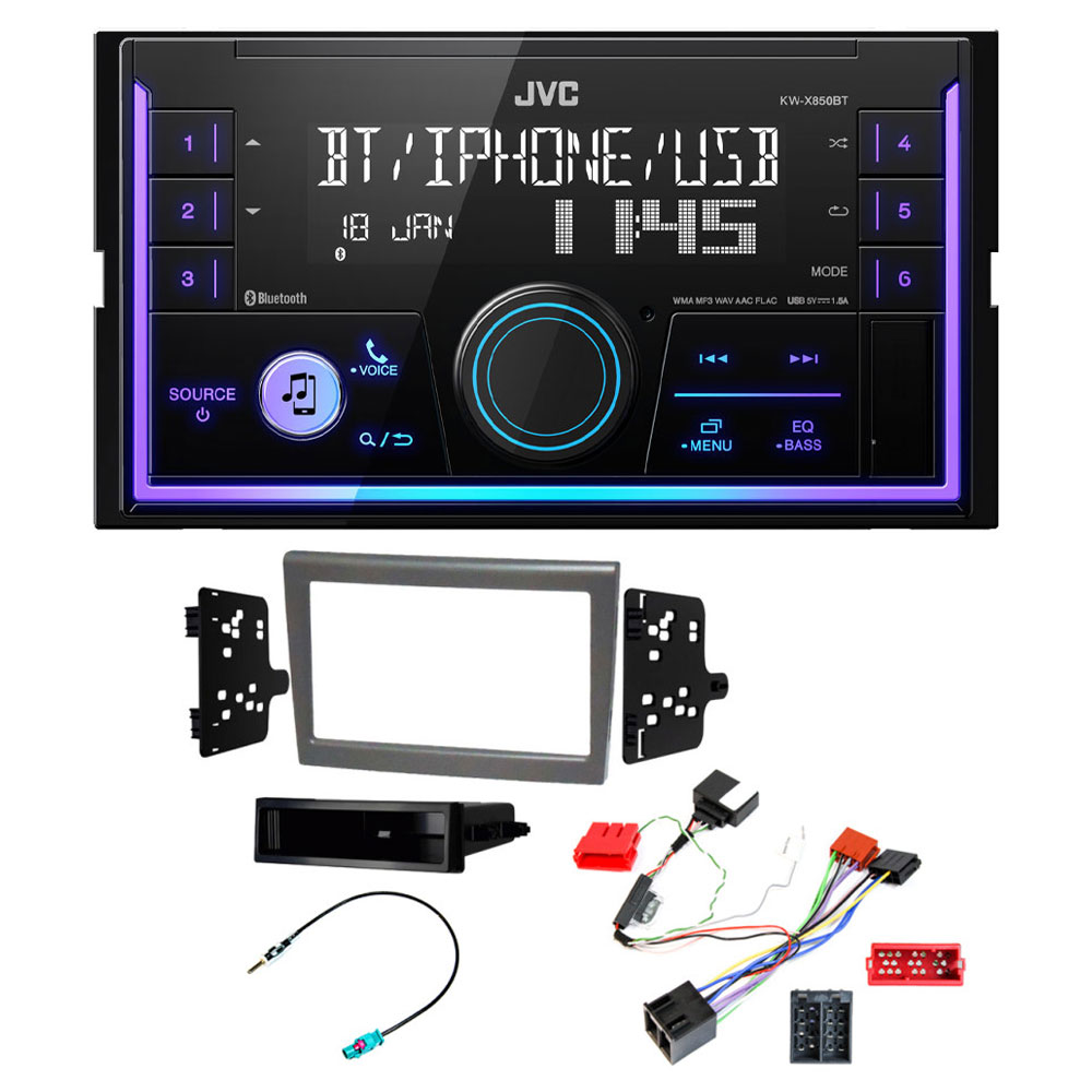 JVC KW-X850BT + FK-9591-IGN Porsche KW-X850BT + FK-9591-IGN