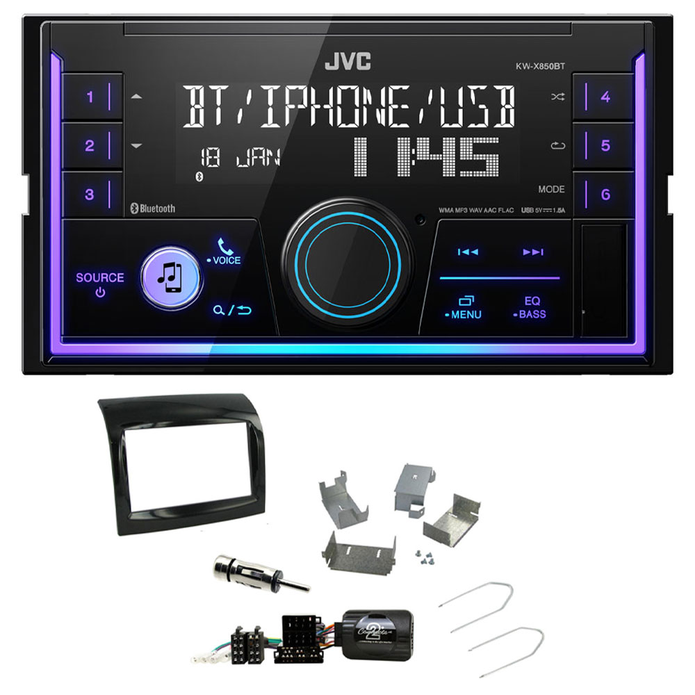 KW-X850BT + FKIT-CITROEN-17