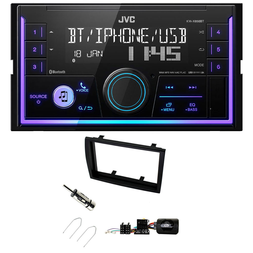 JVC KW-X850BT + FKIT-FIAT-41 Fiat KW-X850BT + FKIT-FIAT-41