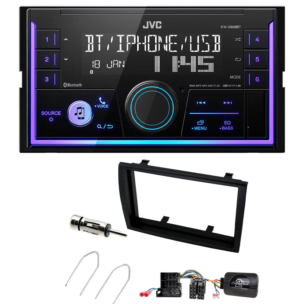 JVC KW-X850BT + FKIT-FIAT-44 Fiat KW-X850BT + FKIT-FIAT-44