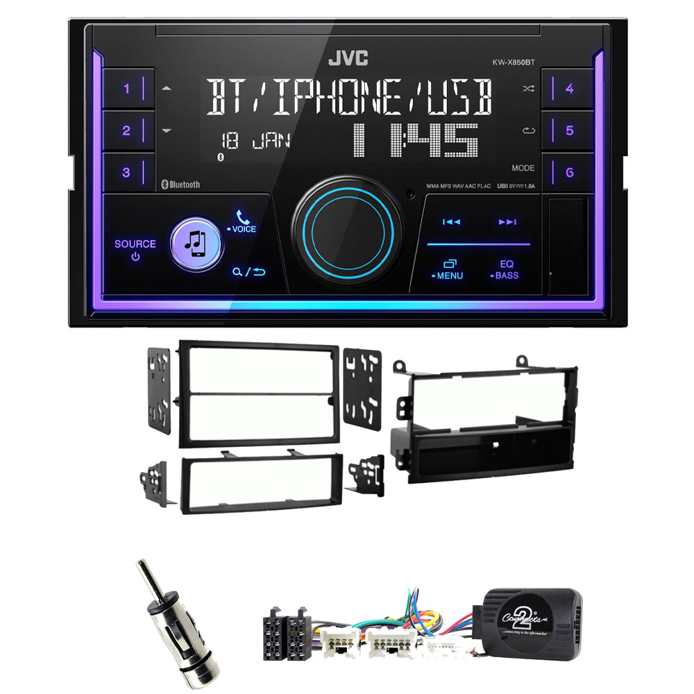 JVC KW-X850BT + FKIT-NISSAN-13 Nissan KW-X850BT + FKIT-NISSAN-13