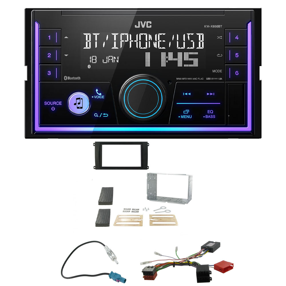 KW-X850BT + FKIT-PORSCHE-06