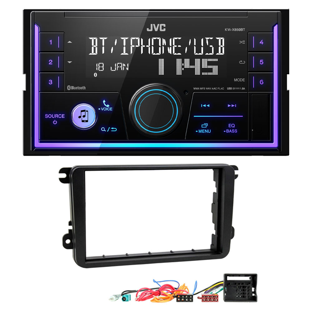 JVC KW-X850BT + FKIT-VW-05 Volkswagen KW-X850BT + FKIT-VW-05