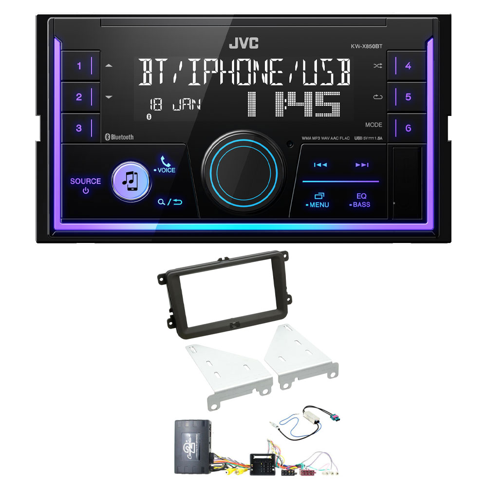 JVC KW-X850BT + FKIT-VW-41 Volkswagen KW-X850BT + FKIT-VW-41
