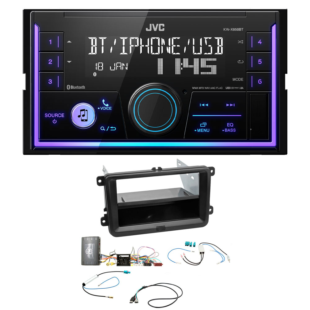 JVC KW-X850BT + FKIT-VW-66 Volkswagen KW-X850BT + FKIT-VW-66