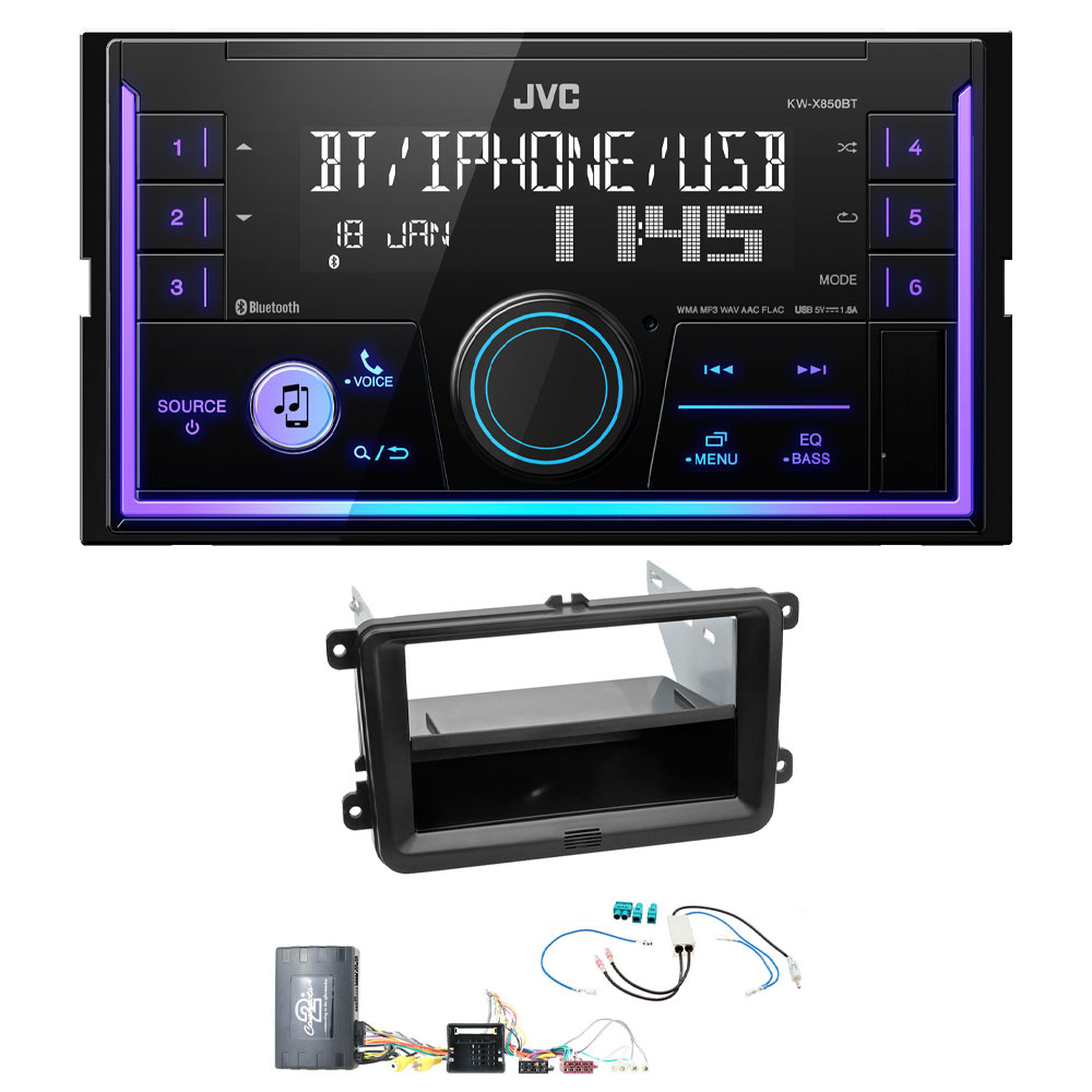 JVC KW-X850BT + FKIT-VW-70 Volkswagen KW-X850BT + FKIT-VW-70