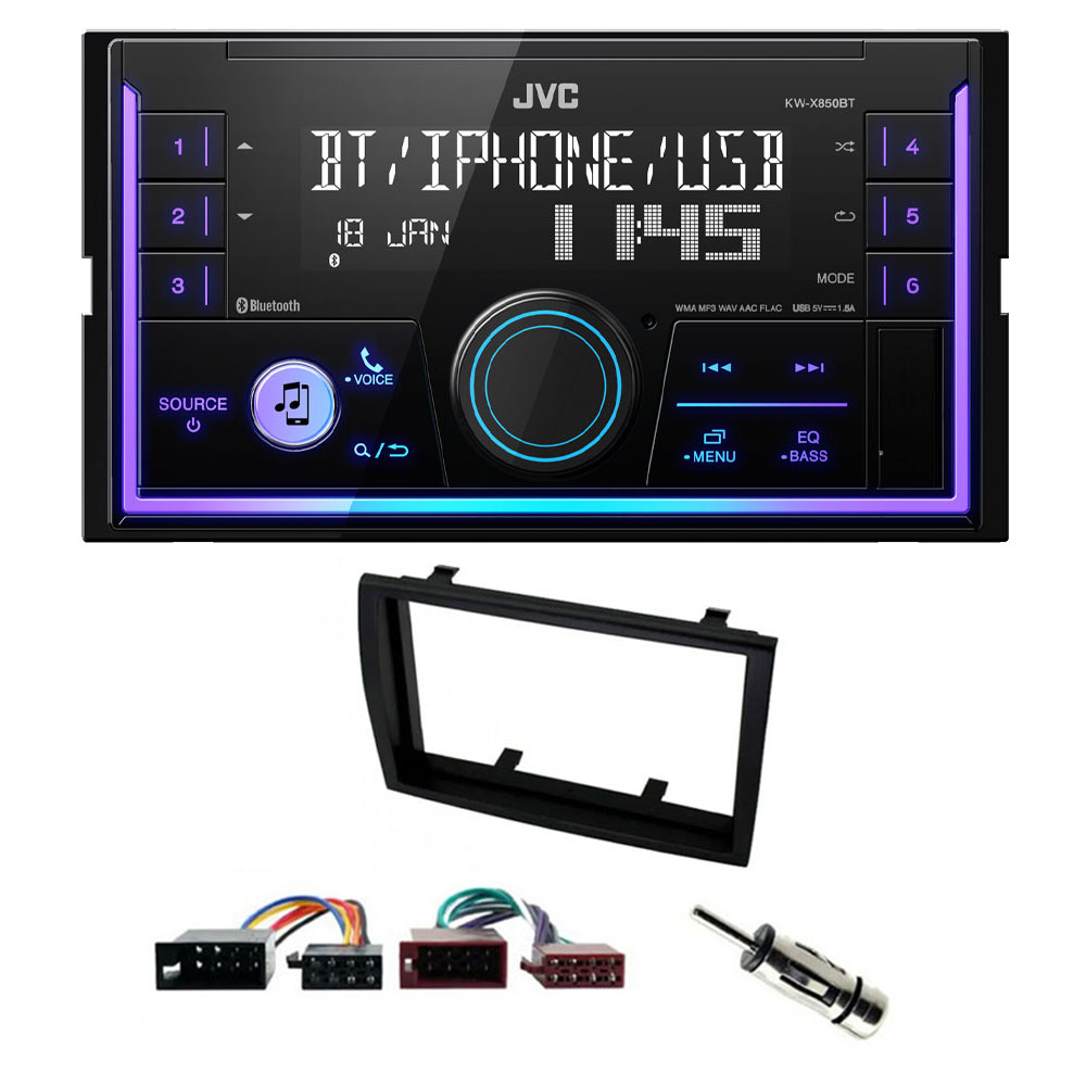 JVC KW-X850BT + FKIT-FIAT-35 Fiat KW-X850BT + FKIT-FIAT-35