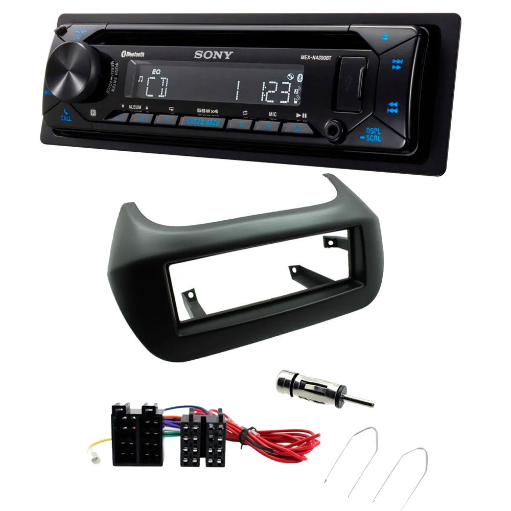 Fiat Fiorino, Qubo Bluetooth CD MP3 USB AUX iPhone iPod Car Stereo Player
