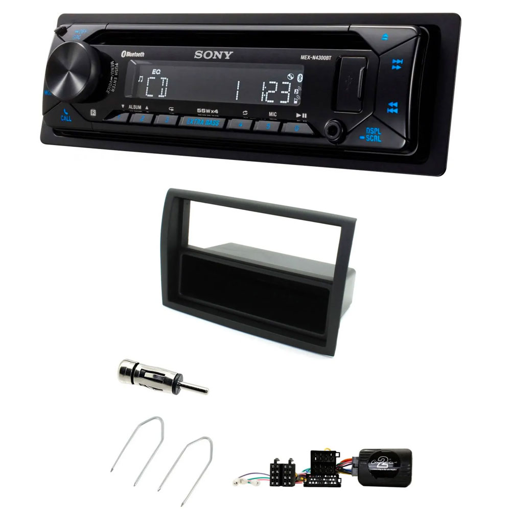 Fiat Ducato 2008 - 2011 Bluetooth CD MP3 USB AUX iPhone iPod Car Stereo Player