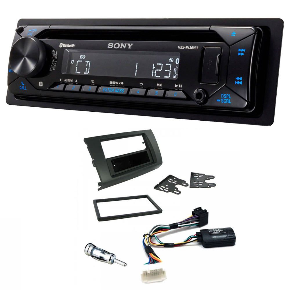 Suzuki Swift Sony Bluetooth CD MP3 USB AUX iPod Car Stereo Player Upgrade Kit