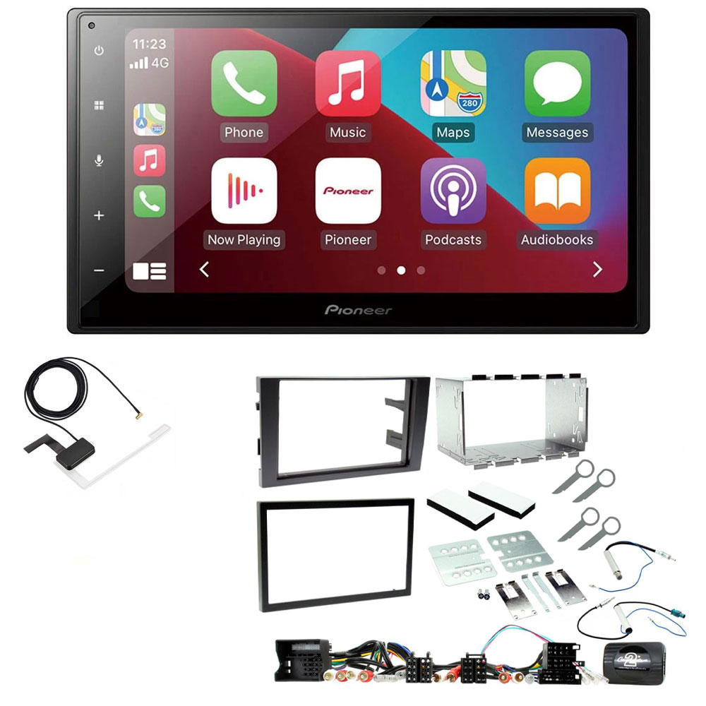 Pioneer SPH-DA160DAB + AN-DAB1 + CTKAU02 Apple CarPlay Stereos SPH-DA160DAB + AN-DAB1 + CTKAU02