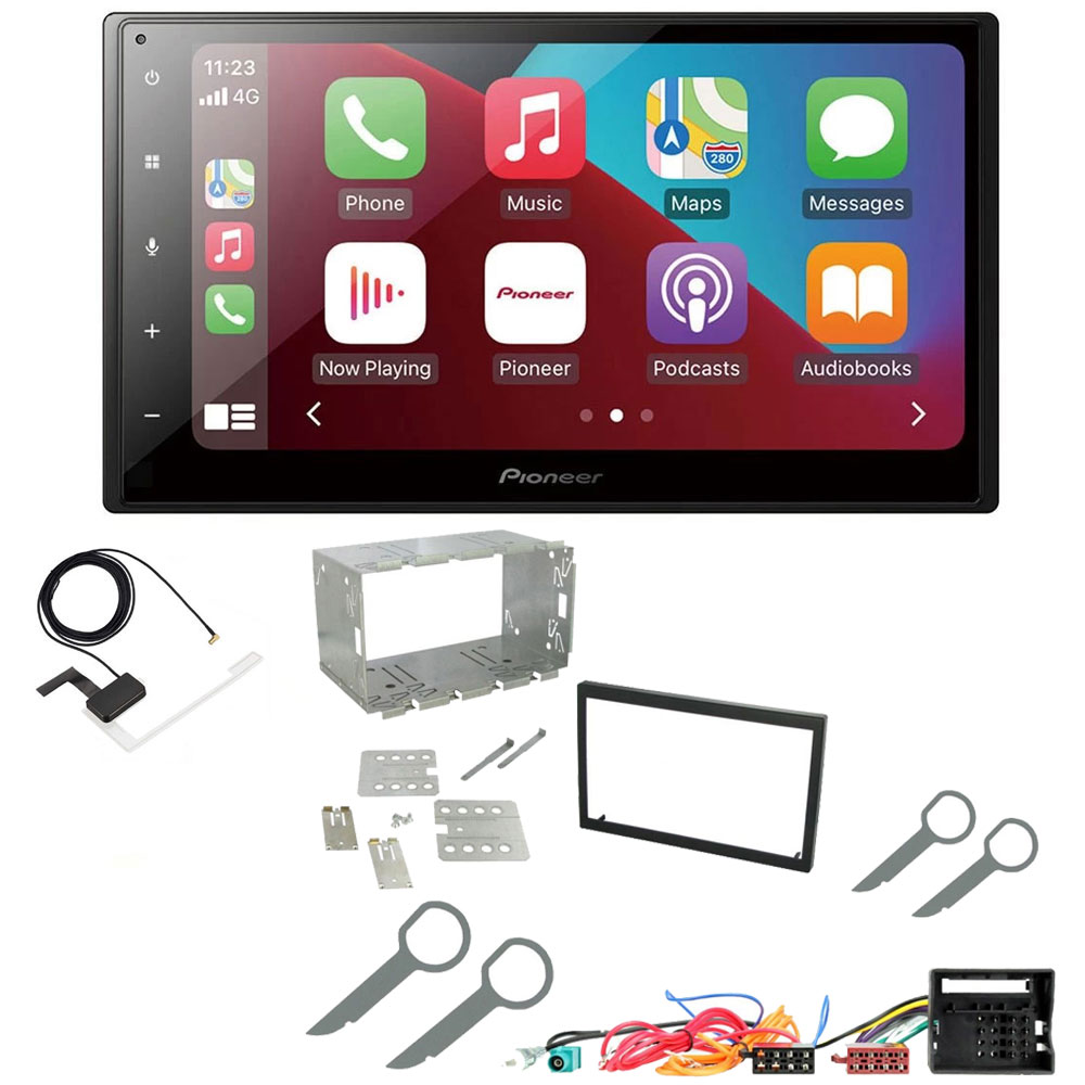 VW Polo 9N3 2005-2009 Pioneer 6.8 Apple CarPlay DAB