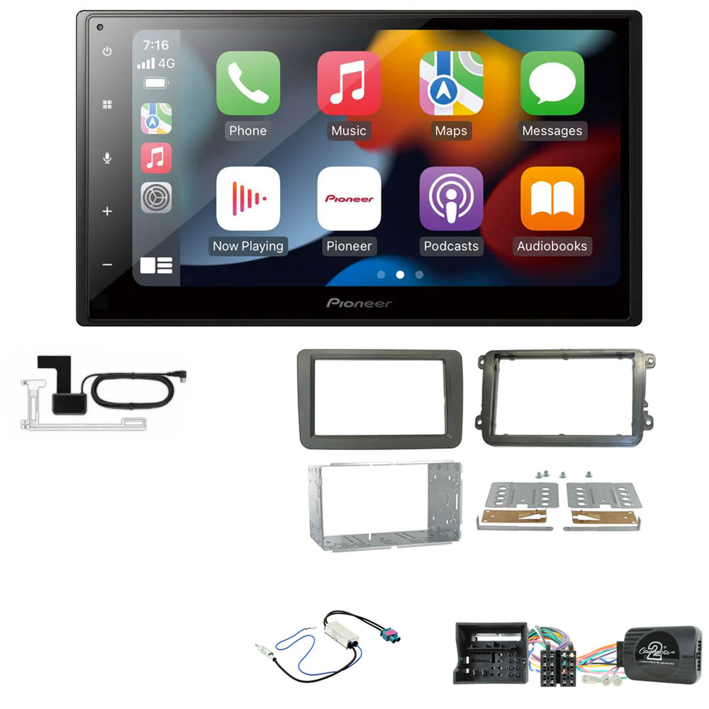 Volkswagen Pioneer Wireless Apple Carplay Android Auto Stereo ...