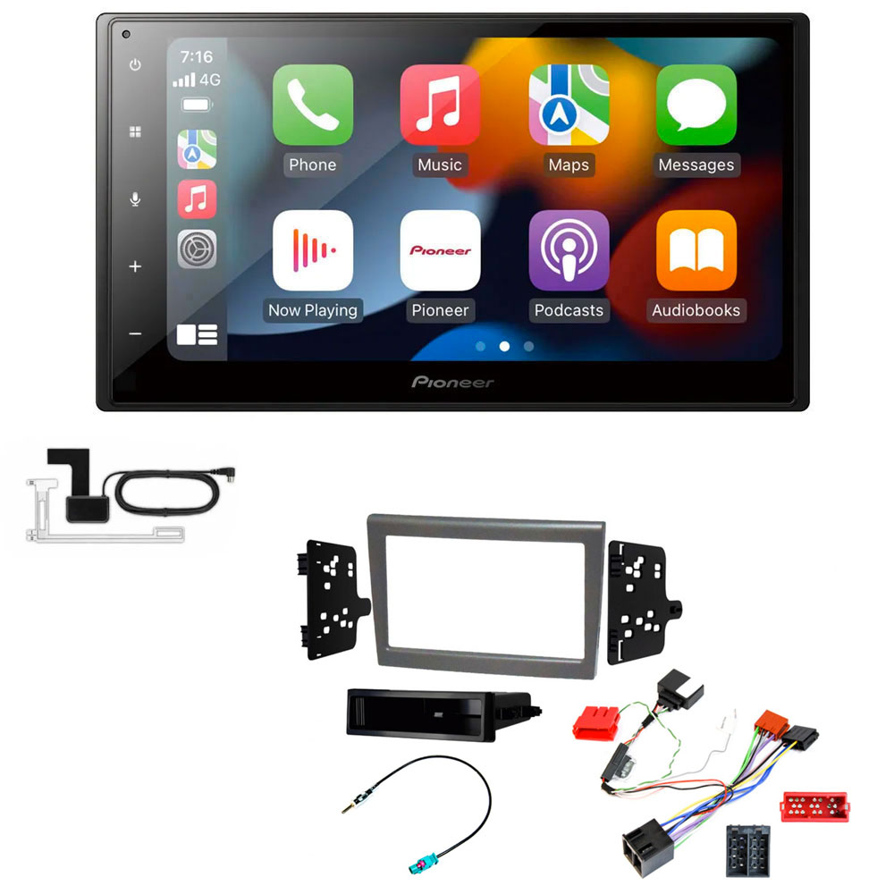 Porsche 911, Boxster, Cayman Pioneer Wireless Apple Carplay