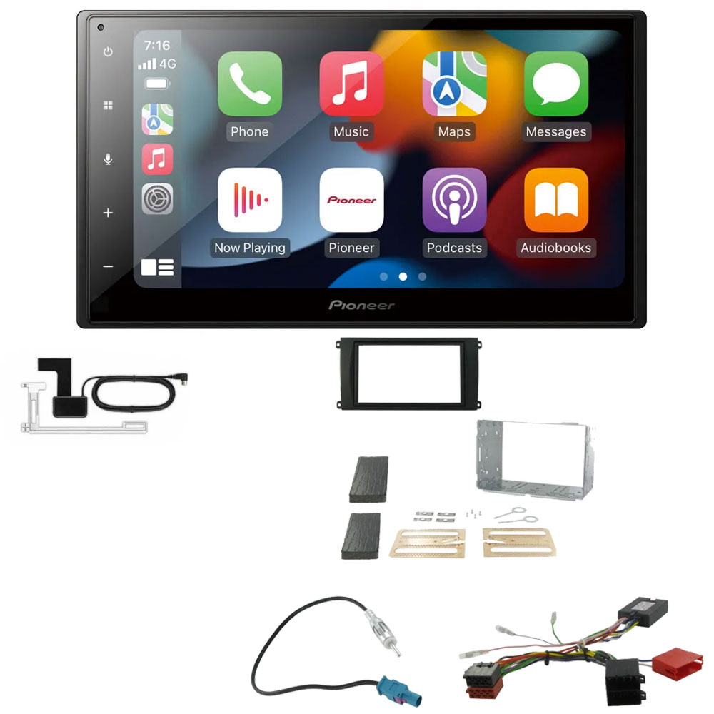 Porsche Cayenne Pioneer Wireless Apple Carplay Android Auto