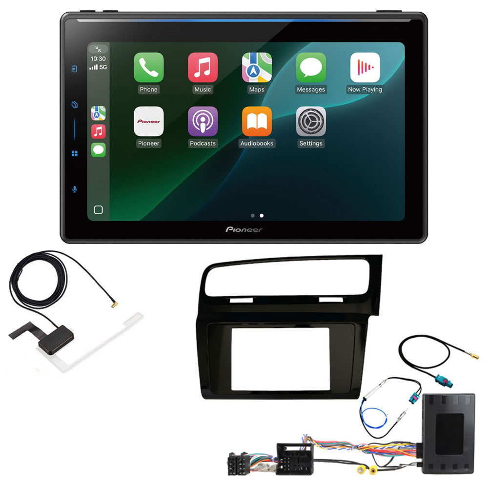 Pioneer SPH-EVO109DAB + Aerial + FK-554-SWC CarPlay Stereo SPH-EVO109DAB + Aerial + FK-554-SWC