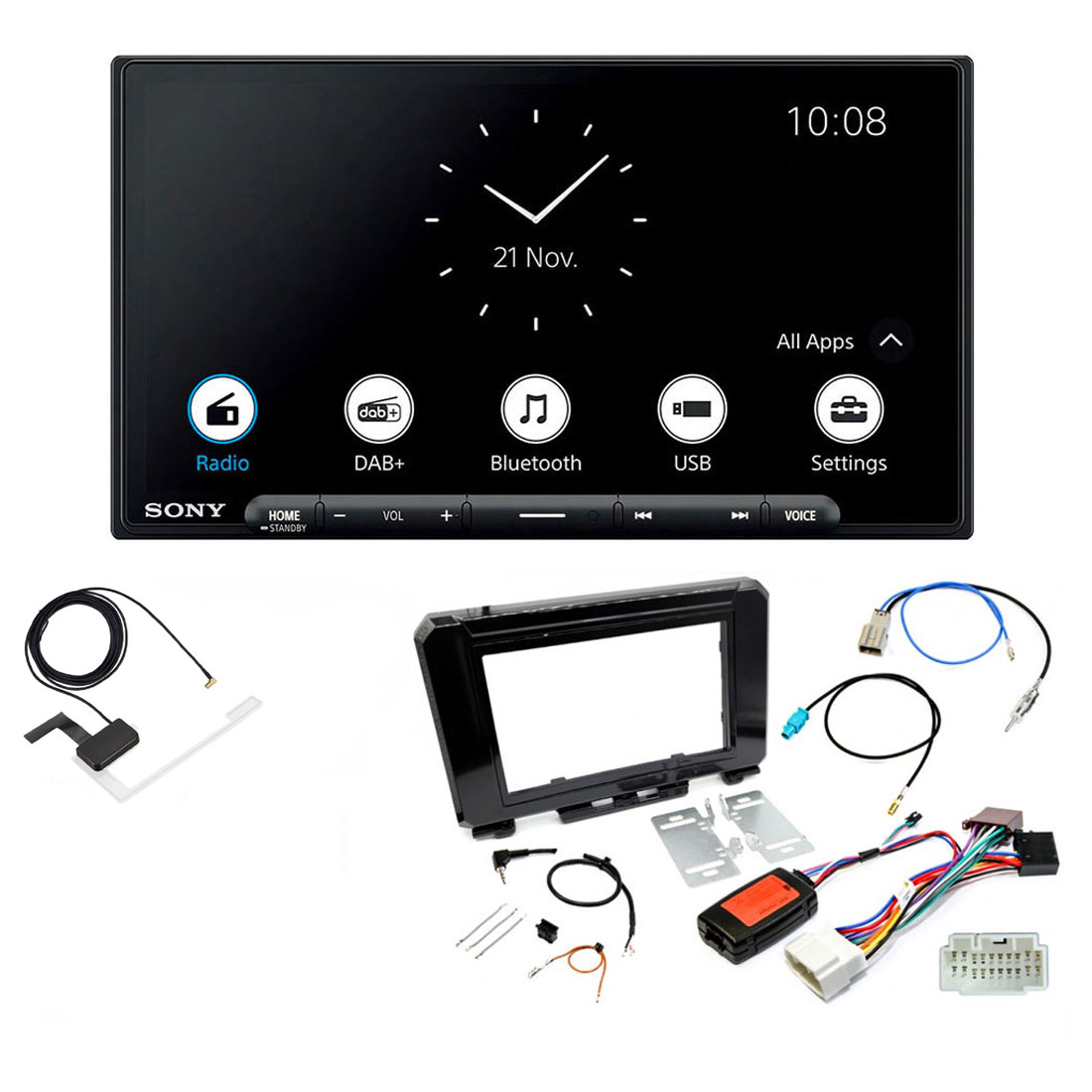 XAV-AX4050 + Aerial + FK-605