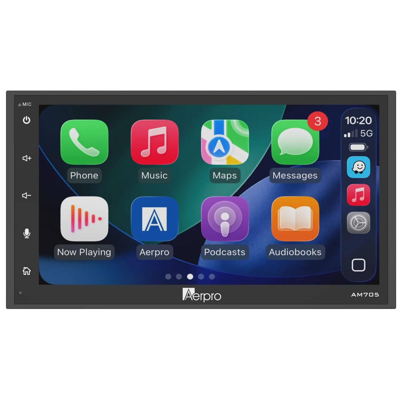 Aerpro AM705 6.8" Radio USB Bluetooth Wireless CarPlay & Android Auto Stereo AM705
