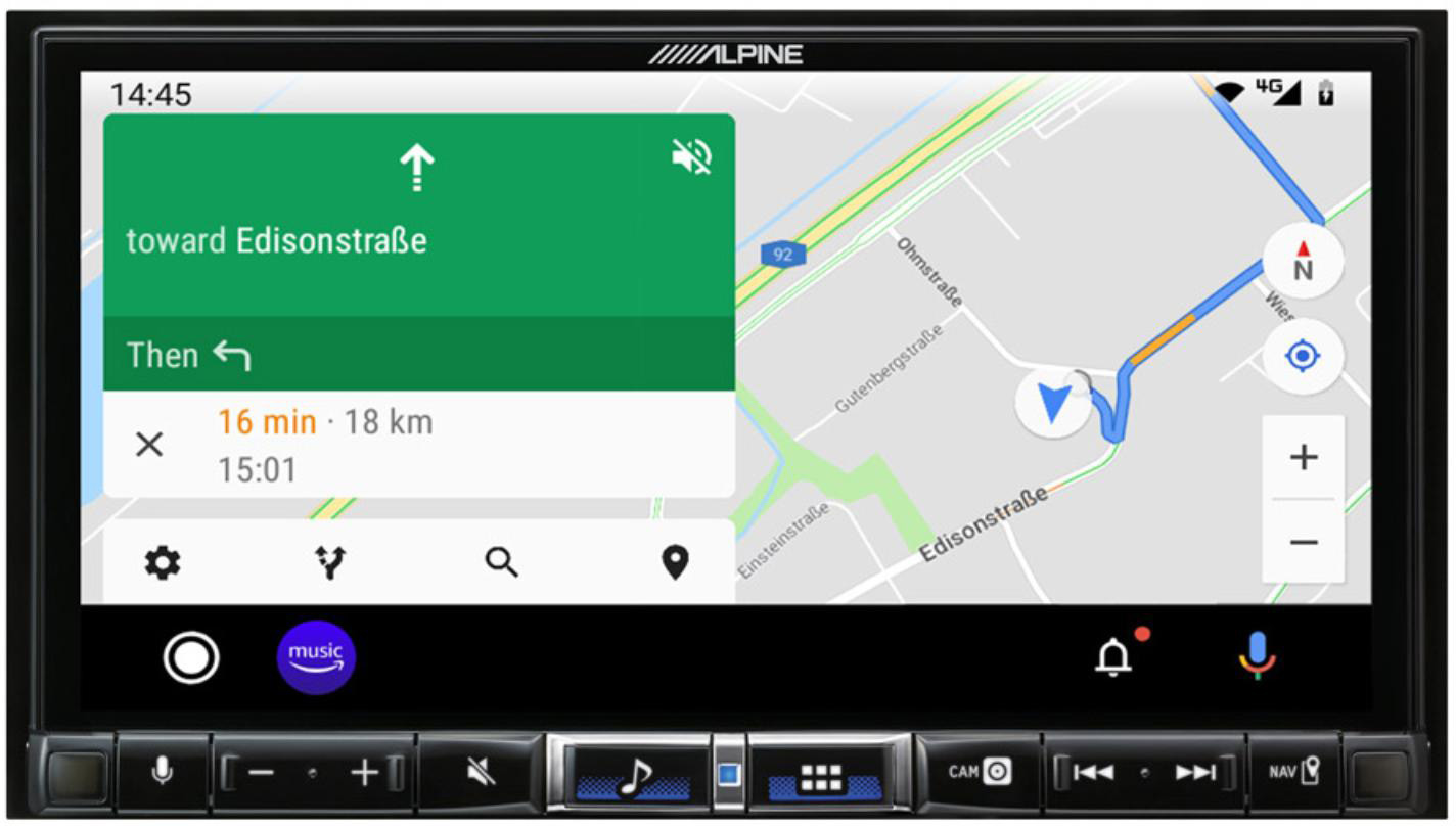 Alpine ILX-705D Android Auto ILX-705D
