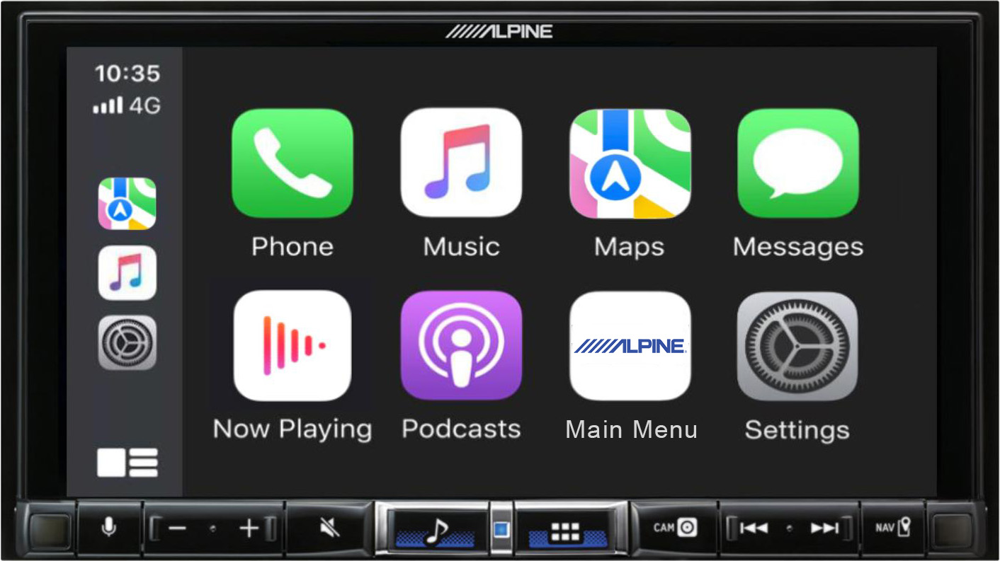 Alpine ILX-705D Android Auto ILX-705D