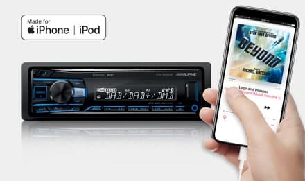 Alpine UTE-204DAB iPod / iPhone Stereos UTE-204DAB