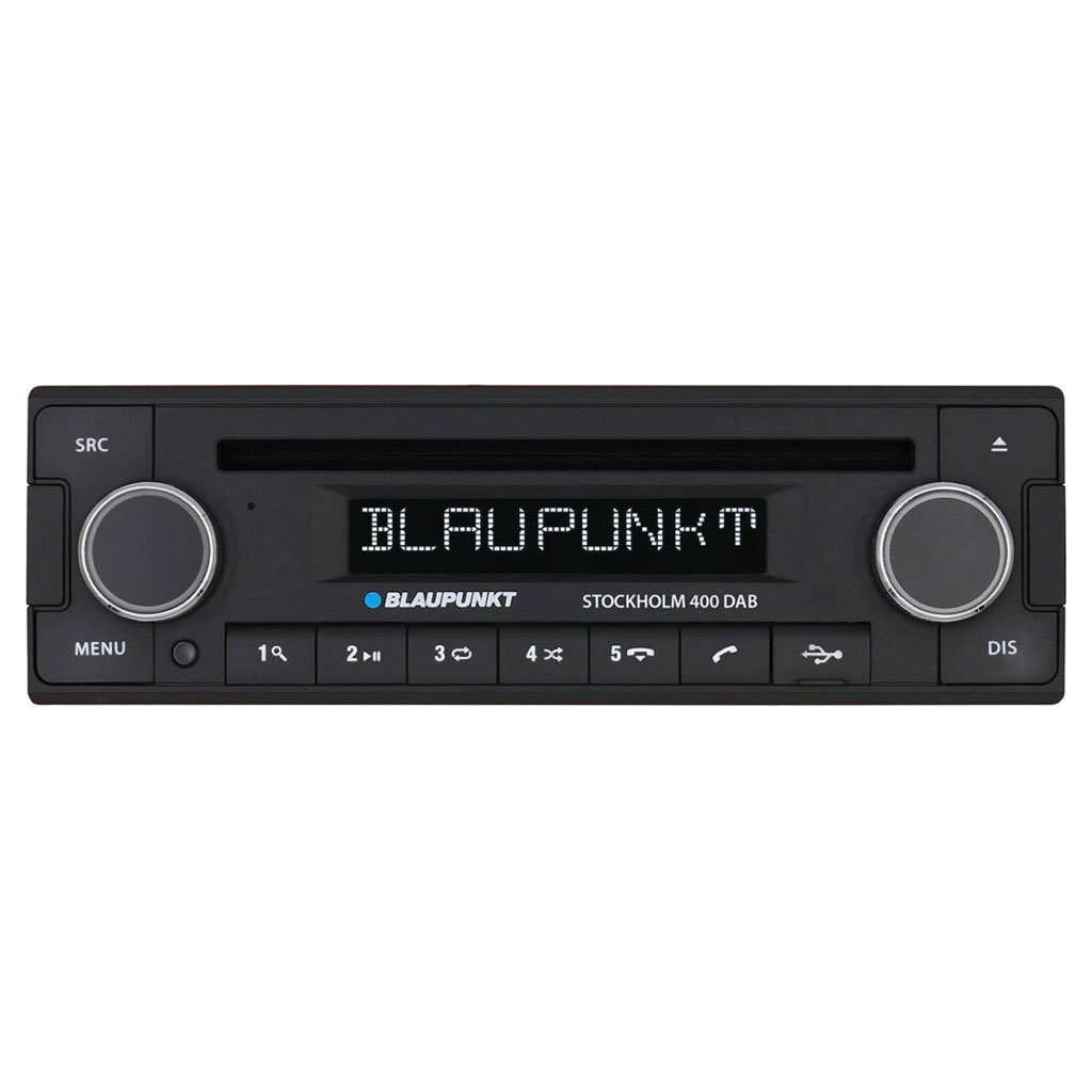 Blaupunkt MP3 USB 2DIN Bluetooth AUX Autoradio für VW Golf 4 Polo