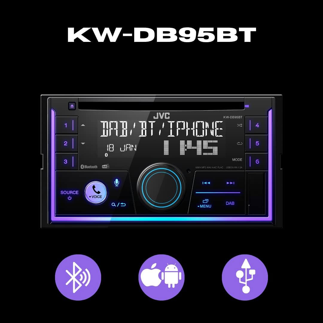 KW-DB95BT + Aerial