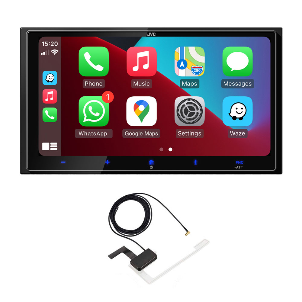 JVC KW-M795DBW + Aerial CarPlay Stereo KW-M795DBW + Aerial