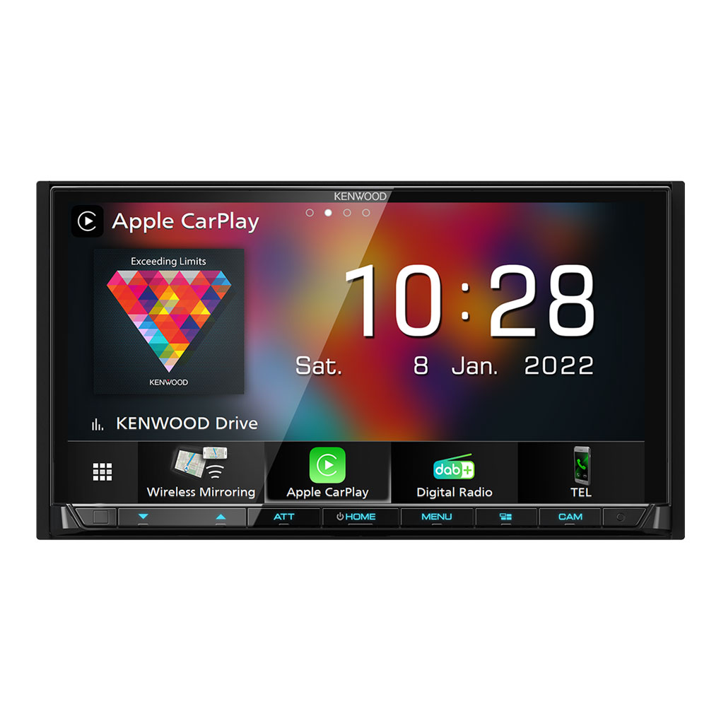 Kenwood DMX8021DABS CarPlay Android Auto Digital Media AV ...