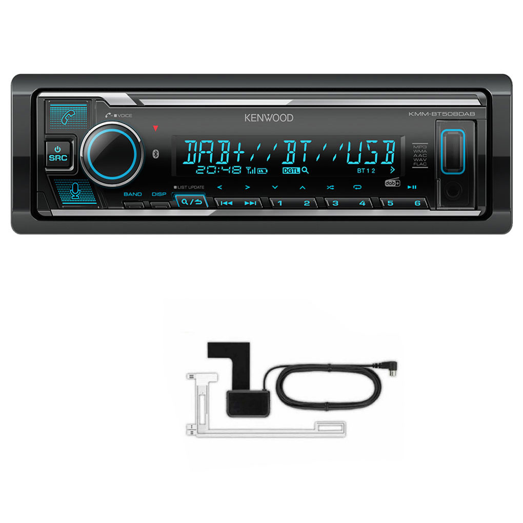 Kenwood KMMBT508DAB Digital Media Receiver Digital Radio