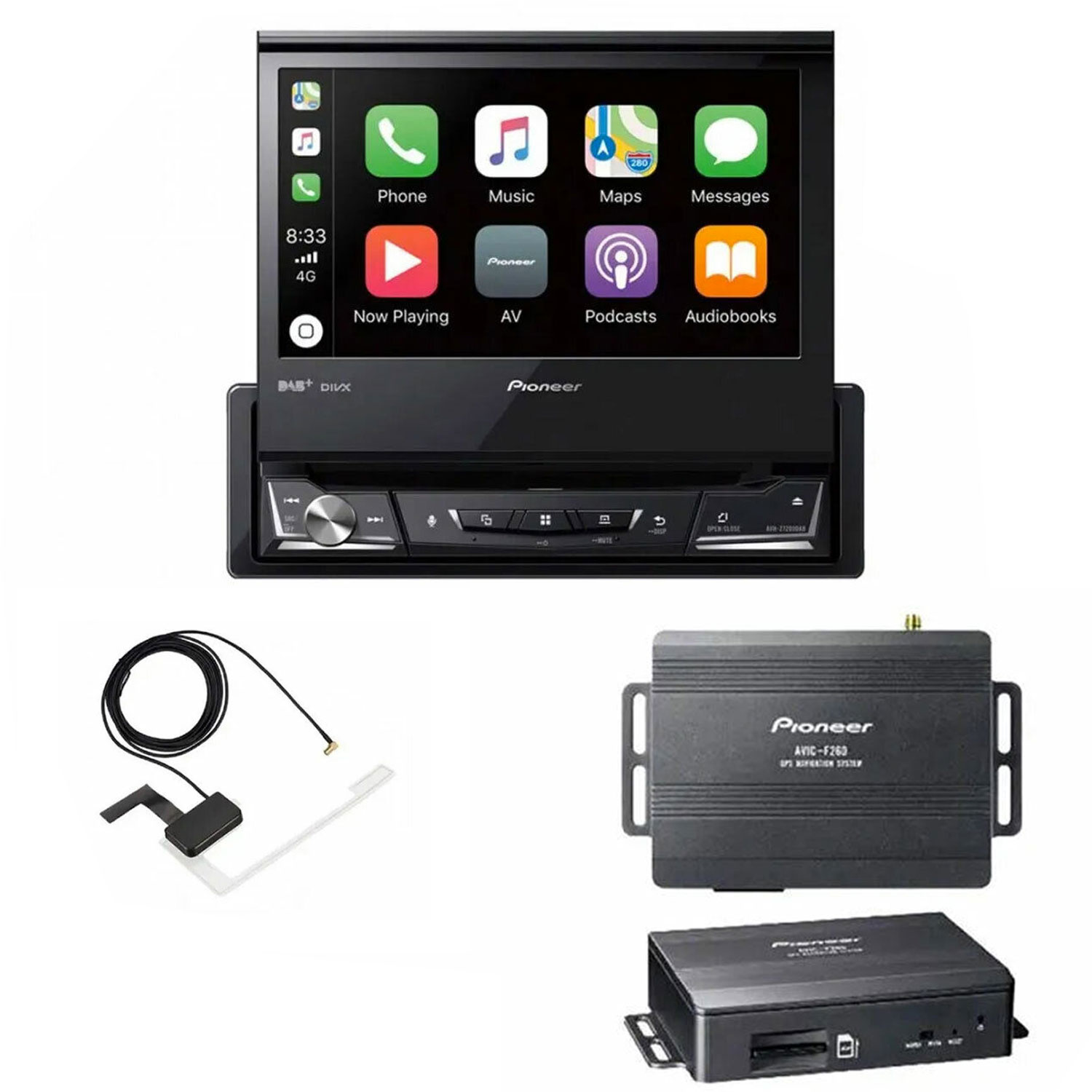 AVH-Z7200DAB + Aerial + AVIC-F260.2