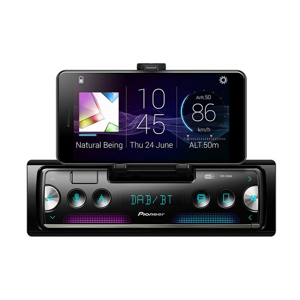 Pioneer SPH-20DAB 1-DIN Receiver DAB/DAB+ Digital Radio Bluetooth