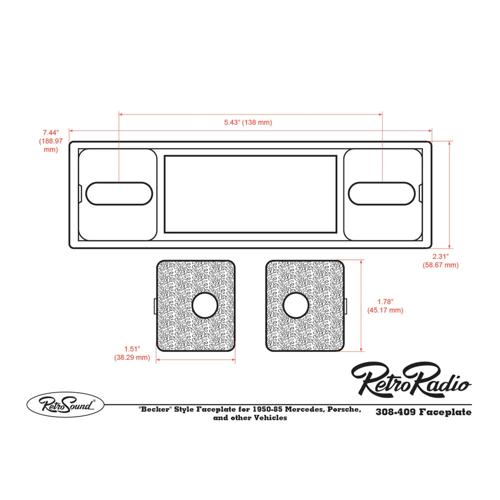 RetroSound RSM1B-BPC Stereo RSM1B-BPC