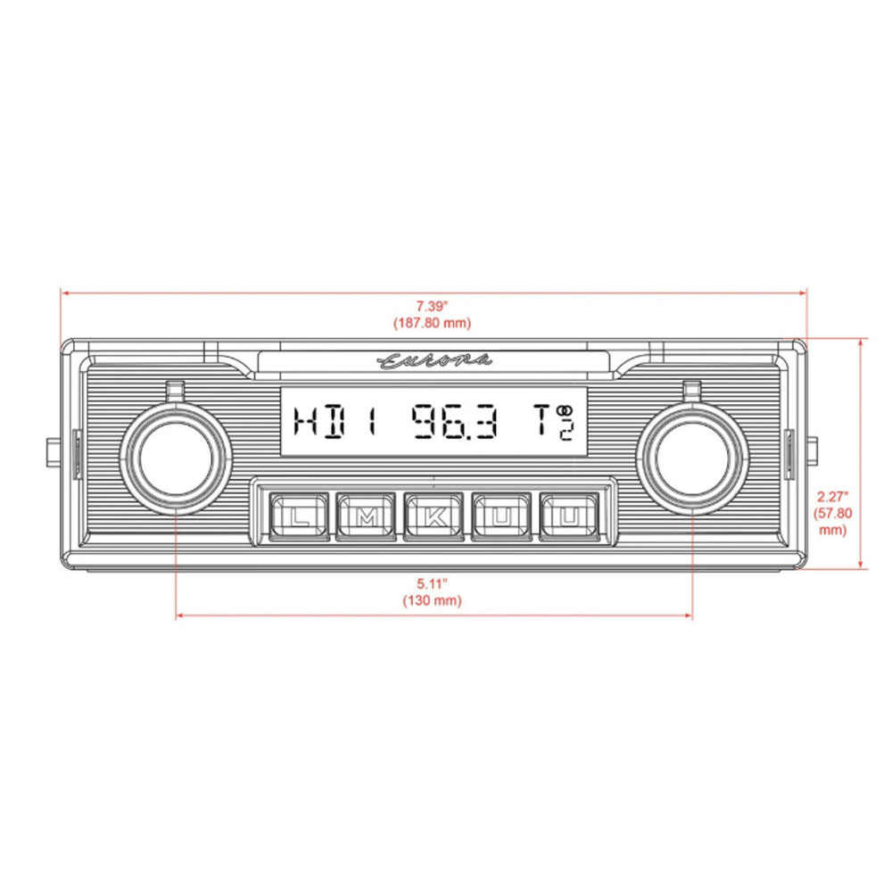 RetroSound RSM1B-E Stereo RSM1B-E