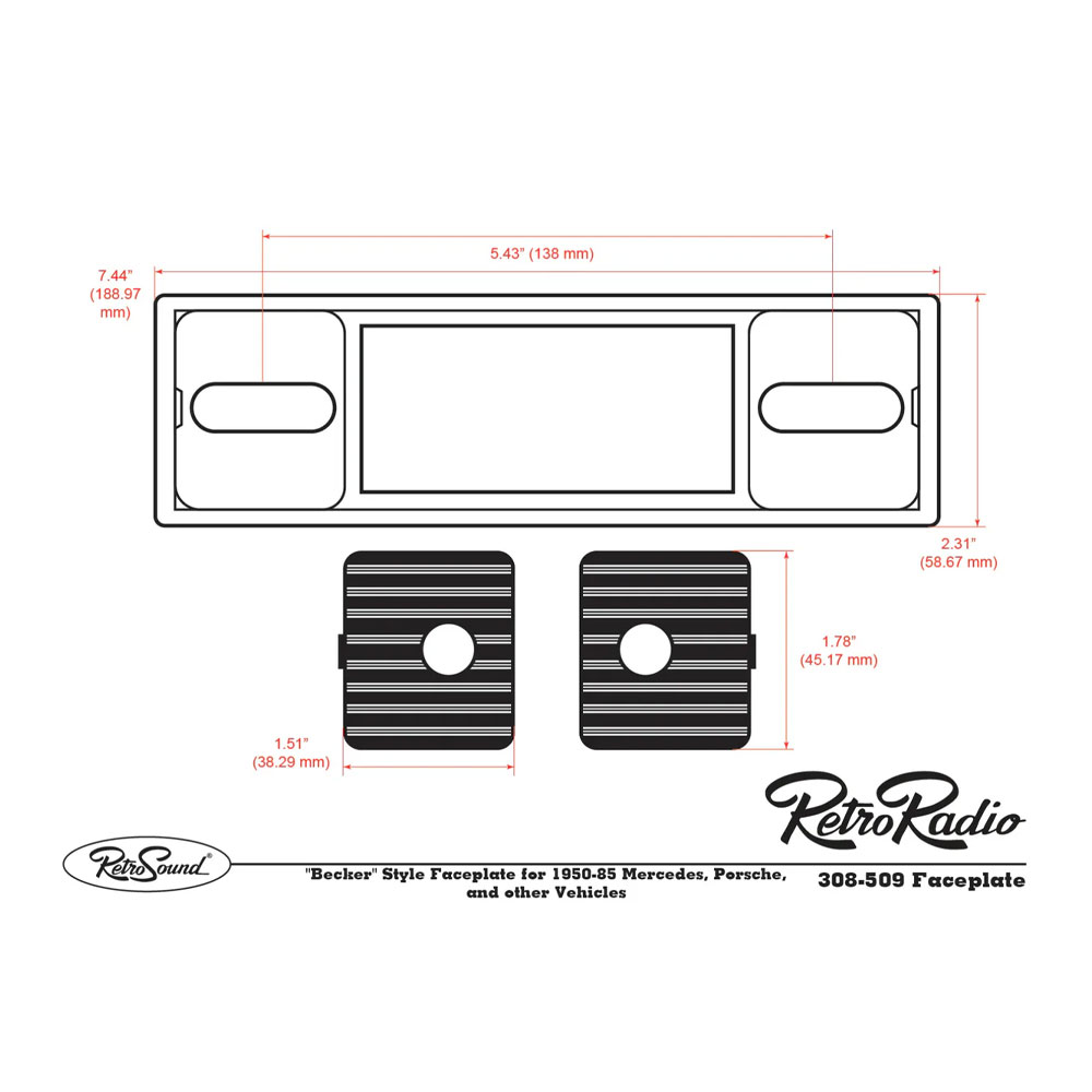 RetroSound RSM1D-PC + Aerial Stereo RSM1D-PC + Aerial
