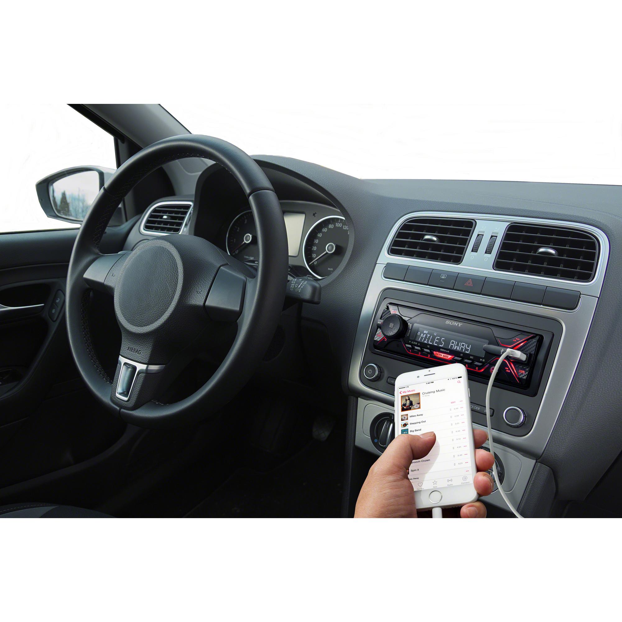 Fiat Grande Punto Sony Mechless Bluetooth USB iPhone iPod Car Stereo Upgrade Kit