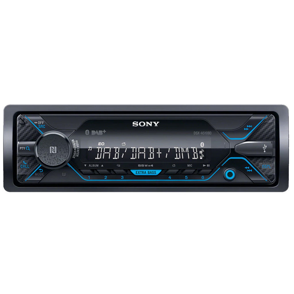 Radio Sony Bluetooth, DAB+, Apple CarPlay