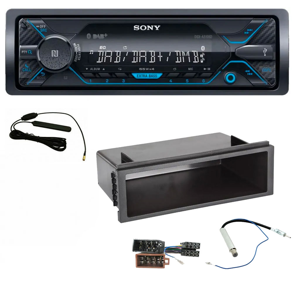 VW Sony DAB Radio Bluetooth Stereo iPhone Android Upgrade