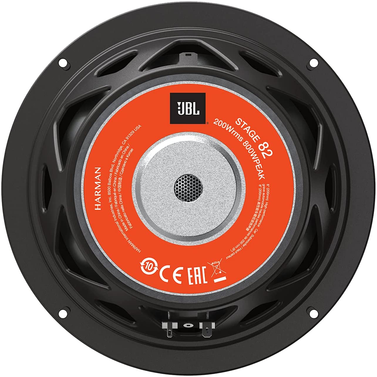 Jbl subwoofer orange cheap light