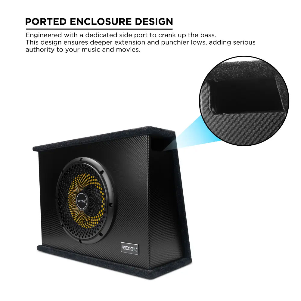 RECOIL LAS10 10" Subwoofers (25cm) LAS10