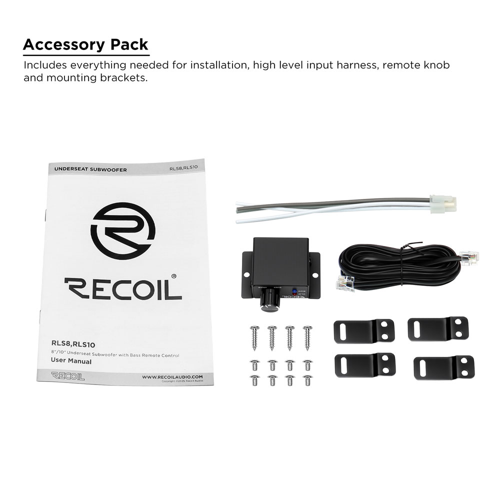 Recoil RLS8 8" Subwoofers (20cm) RLS8