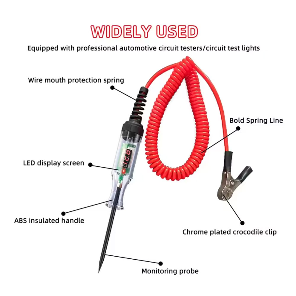 Dynamic Sounds Voltage Tester Tools Voltage Tester