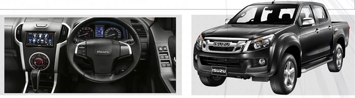 Isuzu D-Max Schlüssel 2 Tasten - 433 Mhz - Aftermarket Produkt